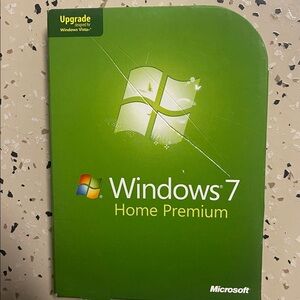 Microsoft Windows 7 Home Premium Upgrade 32 & 64 Bit DVDs MS WINDOWS
